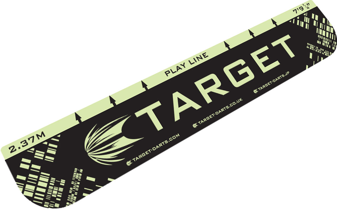 Throw Line Fluorescent Target Darts